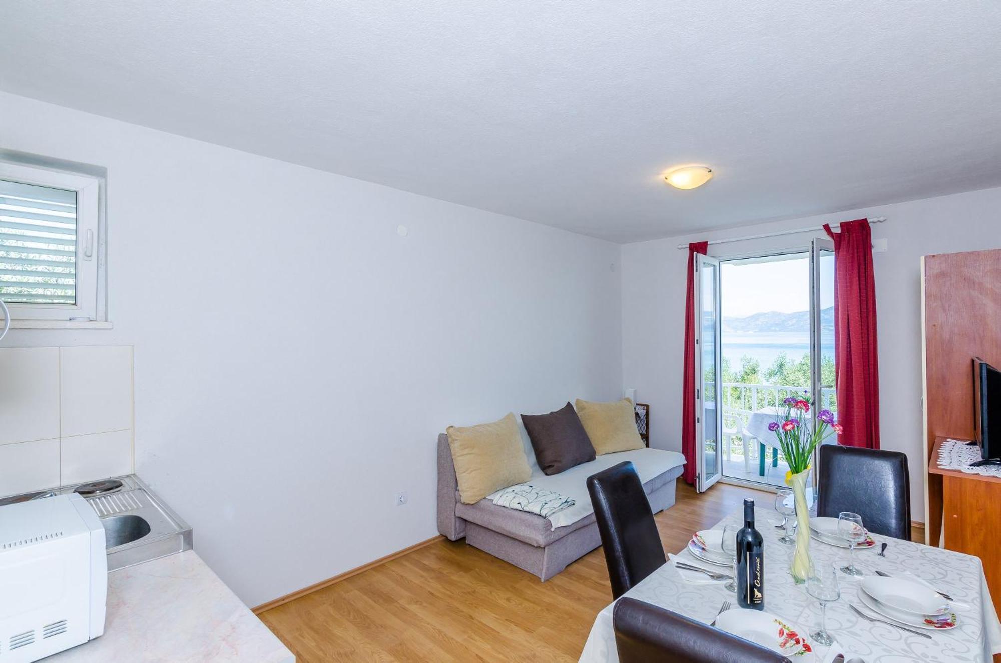 Apartments Glavor Drače الغرفة الصورة